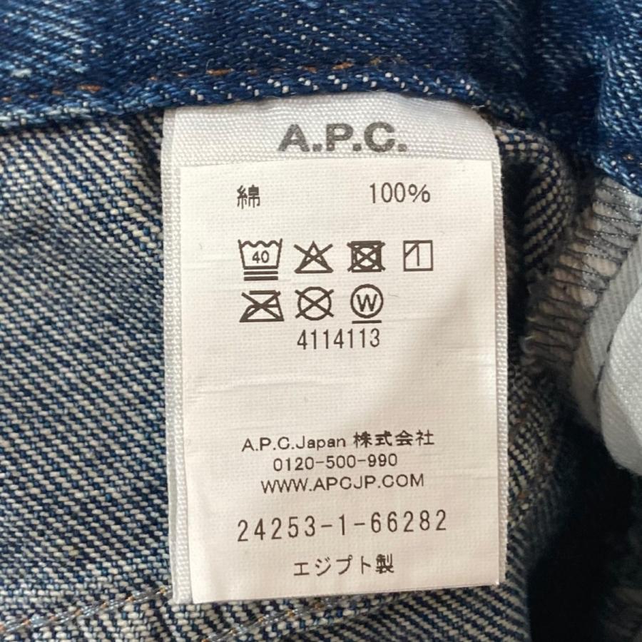 A.P.C.（アーペーセー） Relaxed H Painter Denim Jeans ボタンフライ 