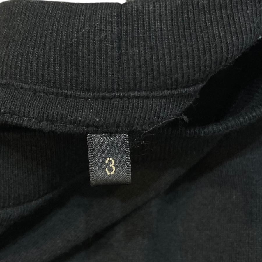 COMOLI（コモリ） コットンジャージ長袖Tシャツ Z01-05026 ブラック 