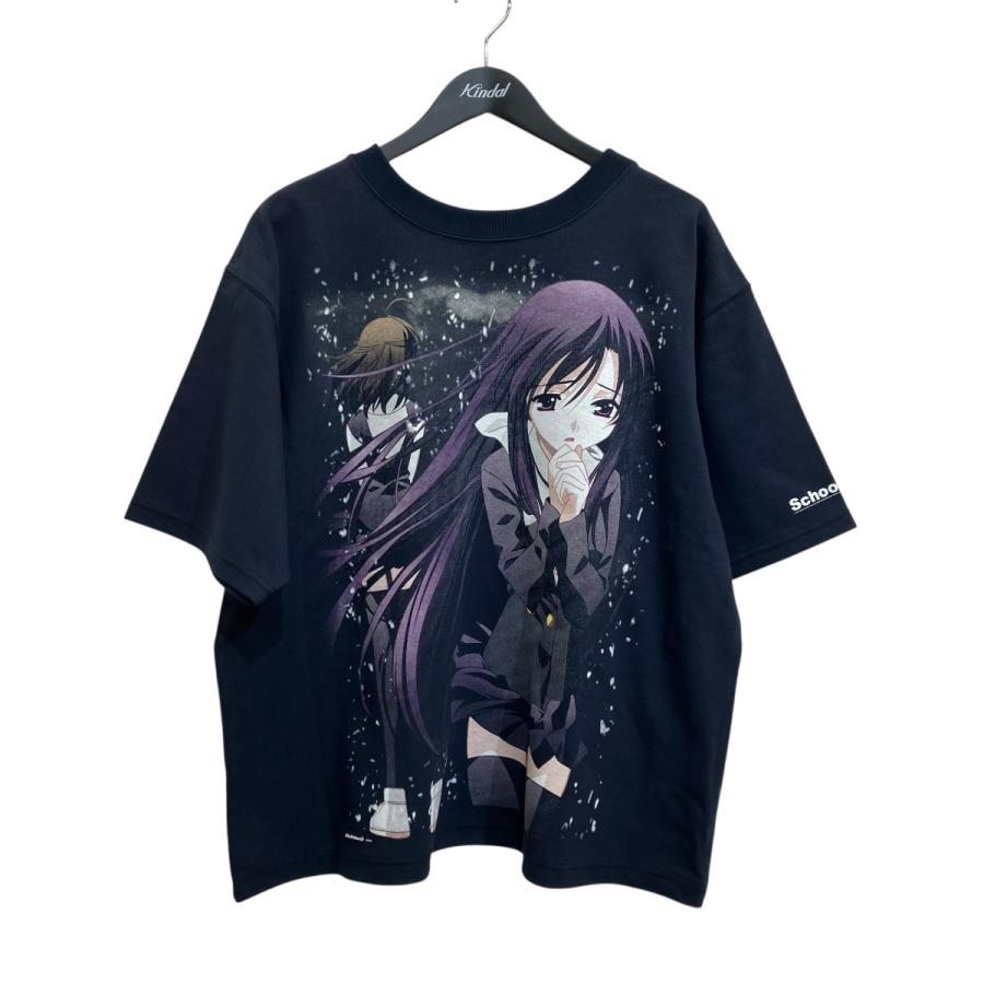 チルウィーブ Chillweeb SCHOOL DAYS 半袖Tシャツ ネイビー サイズ