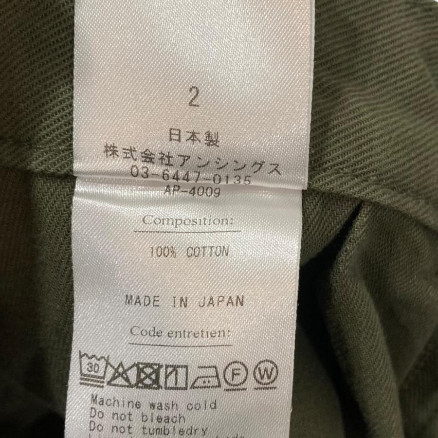 アプレッセ A．PRESSE USAF Hemmed Bottoms ミリタリーパンツ AP-4009 オリーブ サイズ：2の画像