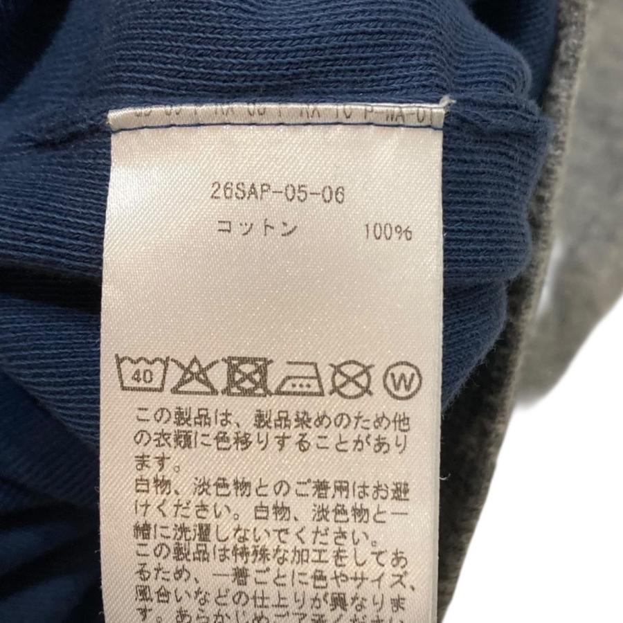 アプレッセ A．PRESSE 26SS Vintage Light Weight Reversible Sweatshirt ヴィンテージリバーシブルの画像