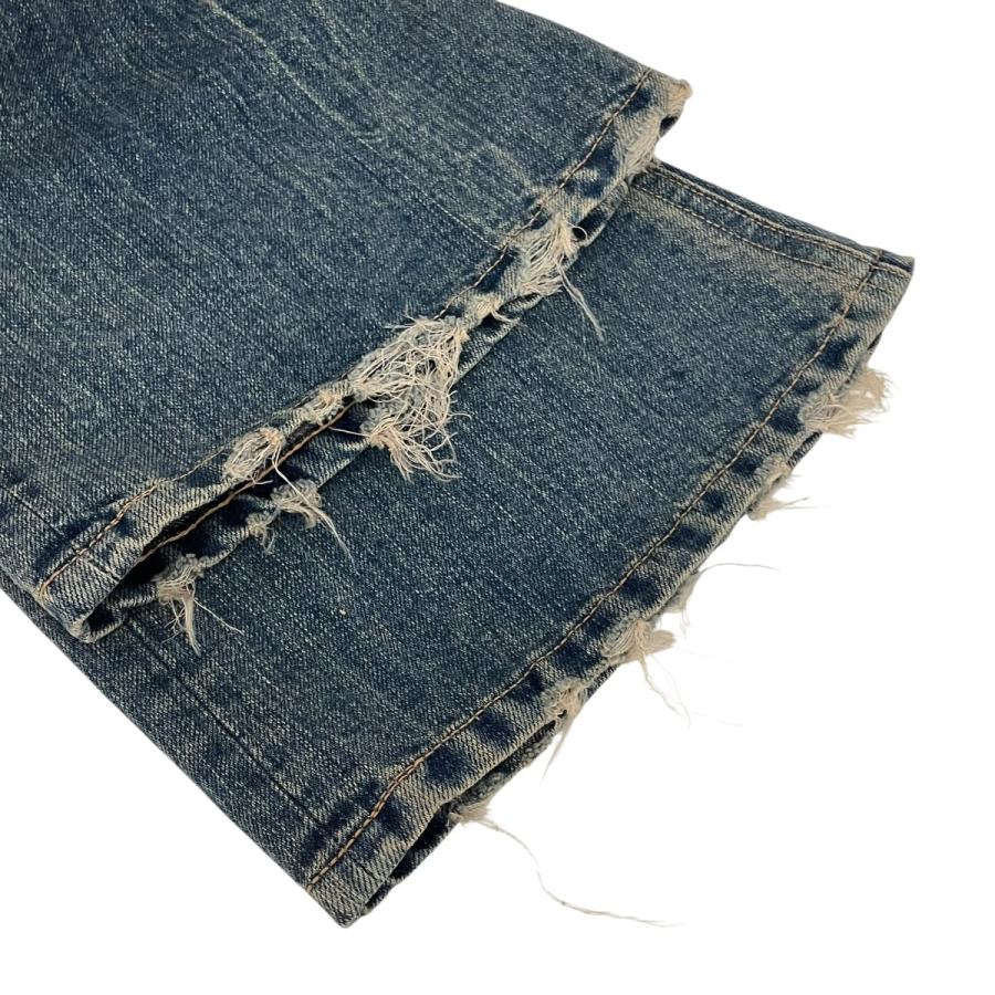 パンツ DAIRIKU 24AW Super Long Lame Denim Pants DAIRIKU（ダイリク） 【値下げ】DAIRIKU 24AW Super Long Lame Denim