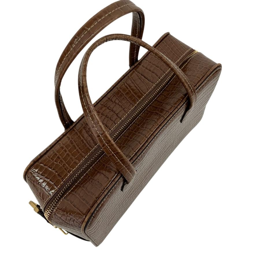 値下げ】TOUT Y EST SAC LOQUET MINI ハンドバッグ ブラウン (西宮今津