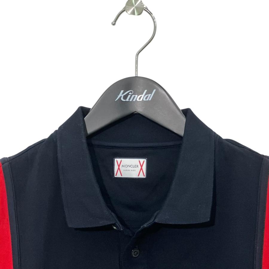 MONCLER GAMME ROUGE モンクレール ガム ブルー BLEU 半袖ポロシャツ