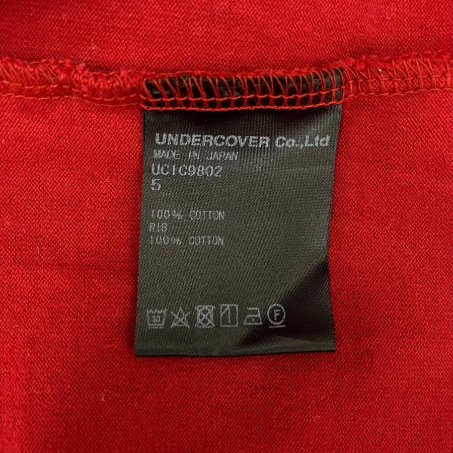 UNDERCOVER（アンダーカバー） 半袖Tシャツ UC1C9802 レッド サイズ