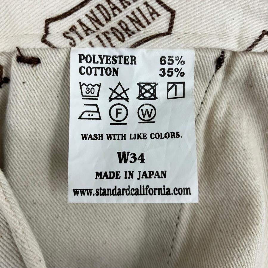 スタンダードカリフォルニア　ワークパンツ　W34 STANDARD CALIFORNIA（スタンダード カリフォルニア） STANDARD