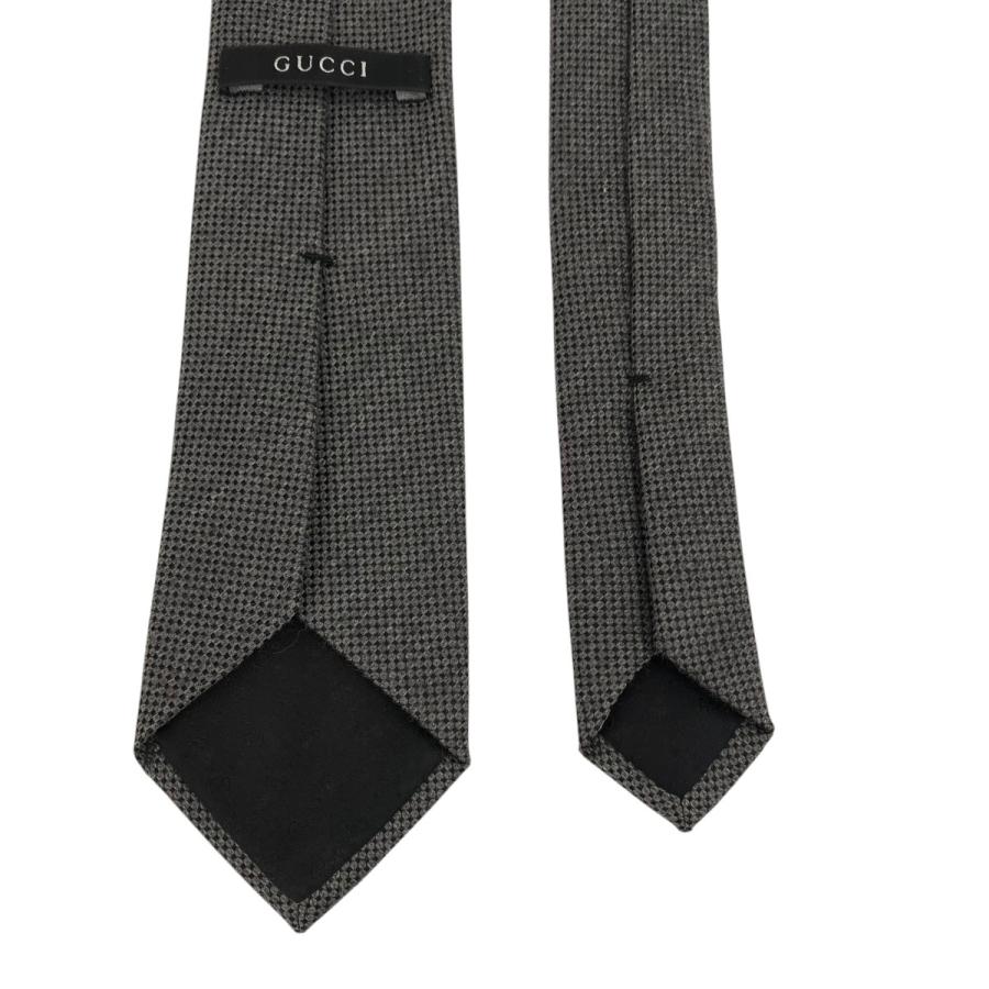 GUCCI（グッチ） バーズアイ ネクタイ グレー : カインドオルYahoo!店
