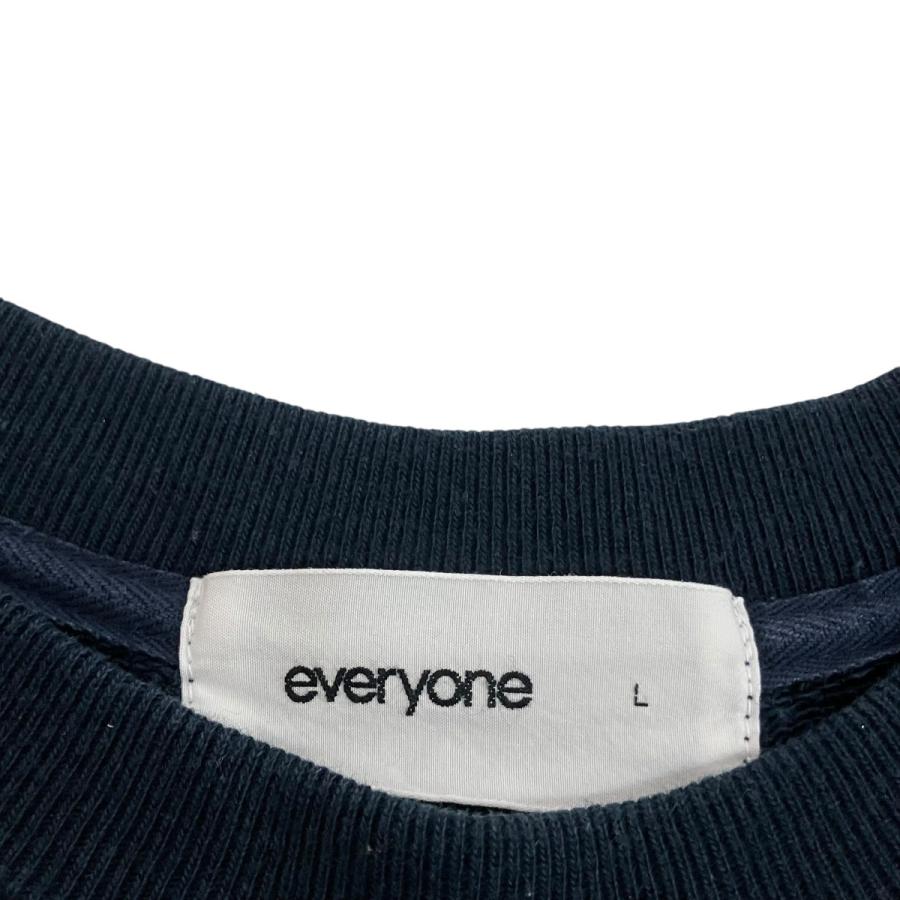 エブリワン everyone クルーネックスウェット EV24-CS30 ネイビー 