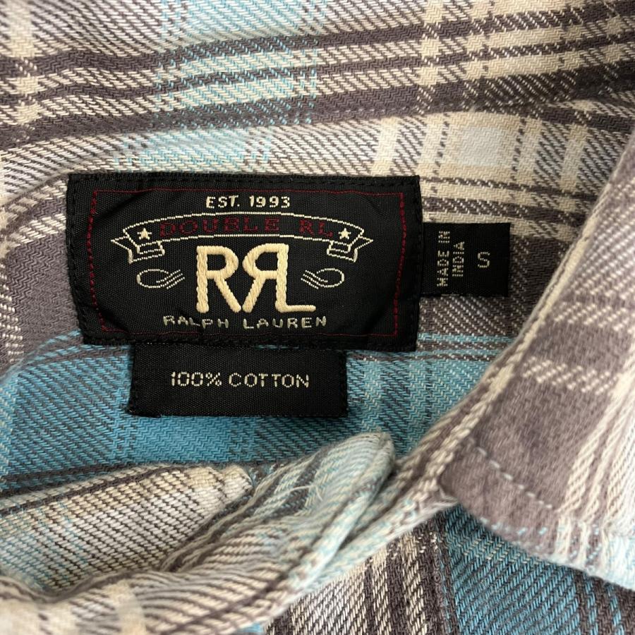 RRL Ralph Lauren（ダブルアールエル） RRL 長袖シャツ 65978 ブルー
