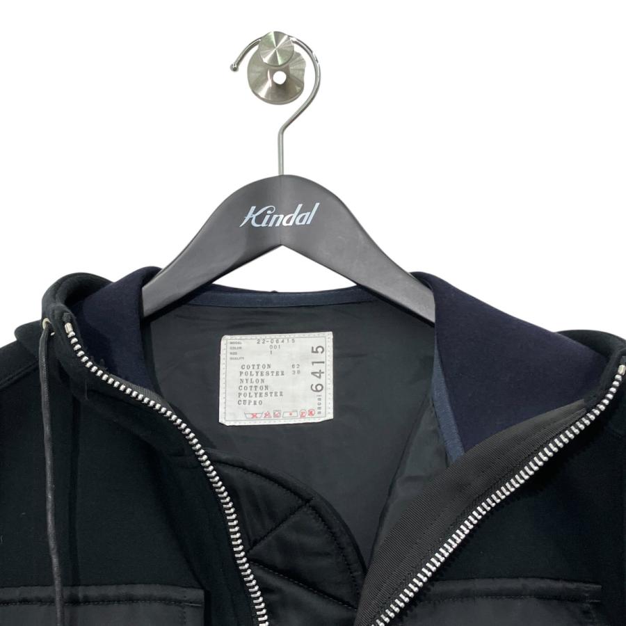 sacai ma-1 ドッキングパーカー sacai（サカイ） sacai MA-1ドッキングパーカー ジップアップ