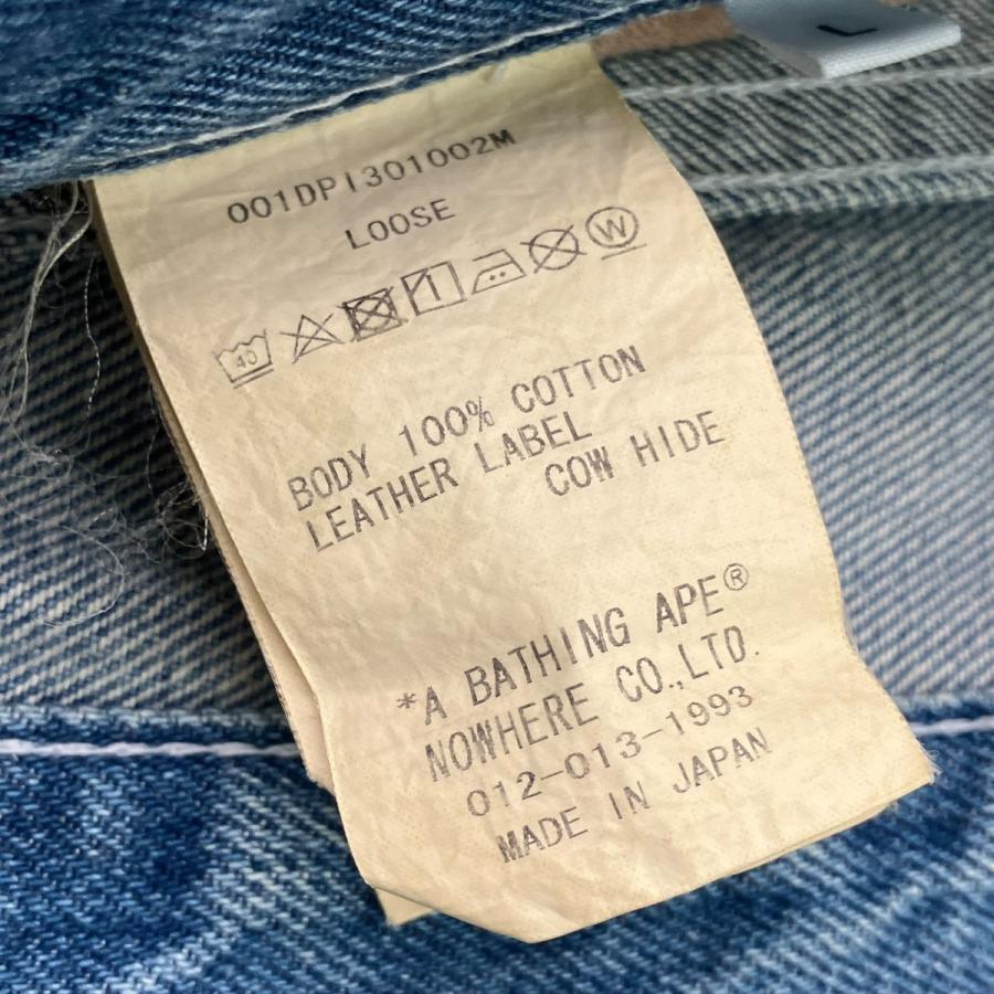 A BATHING APE（アベイシングエイプ） デニムパンツ 001DPl301002M