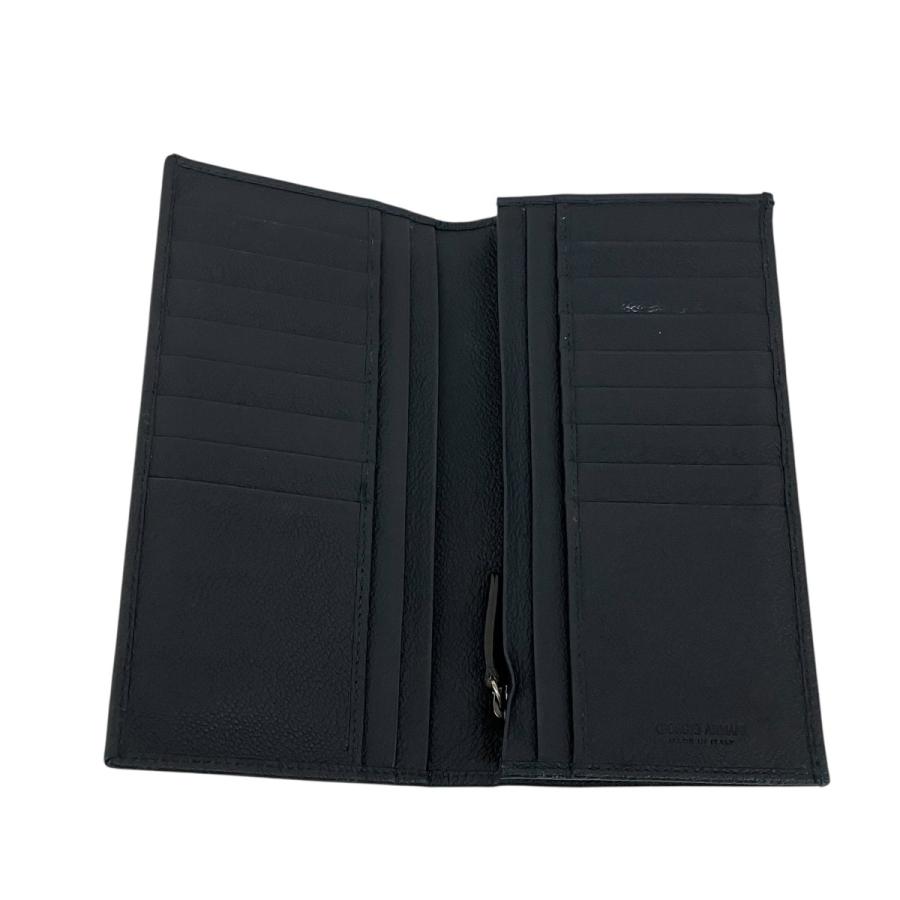 【新品 未使用】GIORGIO ARMANI ネイビー 長財布 GIORGIO ARMANI ジョルジオ・アルマーニ 長財布 ネイビー