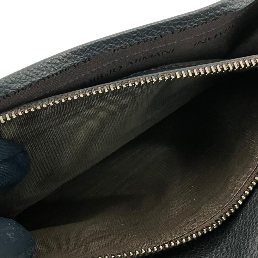GIORGIO ARMANI ジョルジオ・アルマーニ 長財布 ネイビー