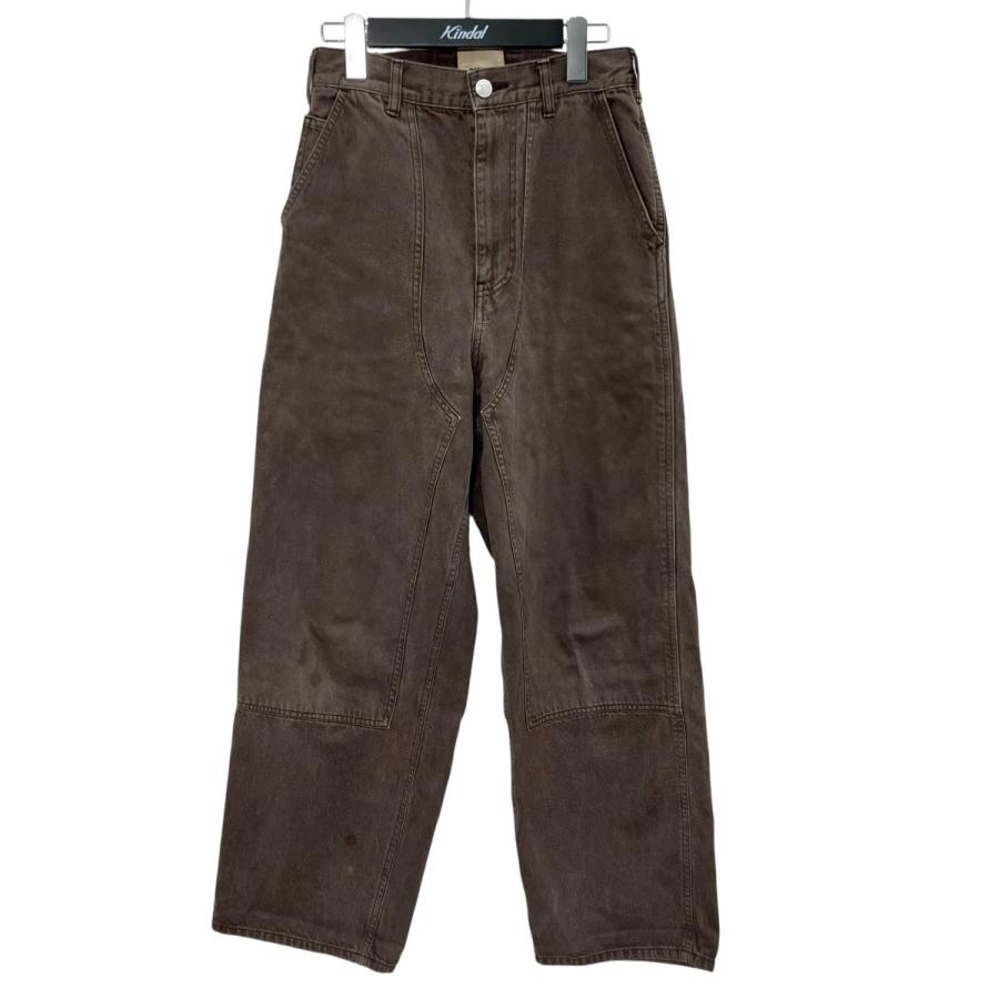 美品　SHISHIKUI ペインターパンツ　サイズ32 シシクイ THE SHISHIKUI Painter Pants デニムパンツ ブラウン サイズ