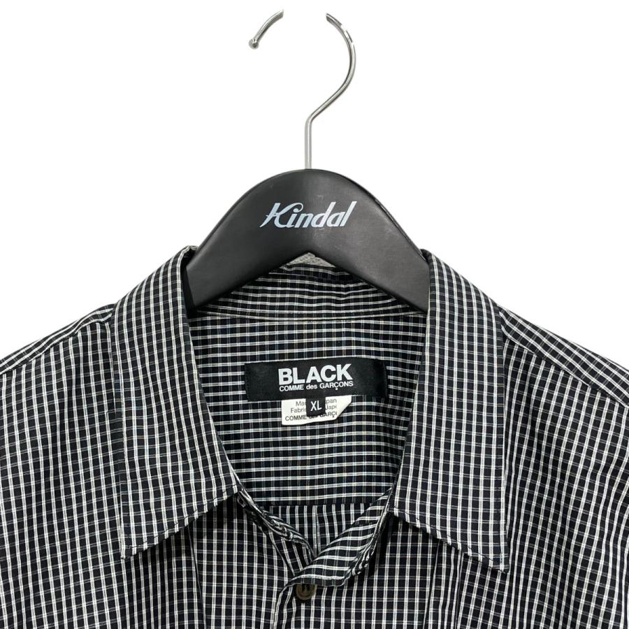 BLACK COMME des GARCONS ブラックコムデギャルソン チェック 長袖