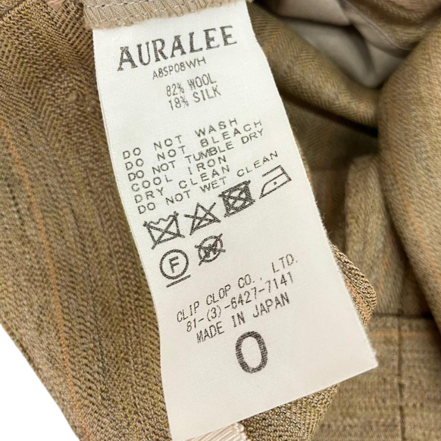 AURALEE（オーラリー） スラックスパンツ A8SP08WH ベージュ サイズ：0