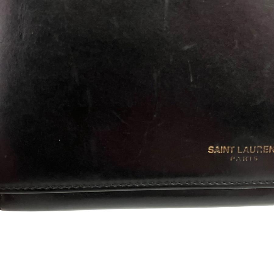 サンローランパリ Saint Laurent Paris 長財布 ブラック