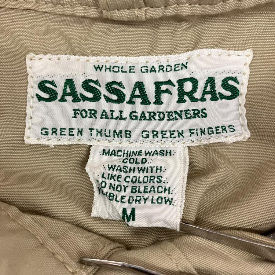 SASSAFRAS（ササフラス） ダブルスナップボタン ベスト ベージュ 
