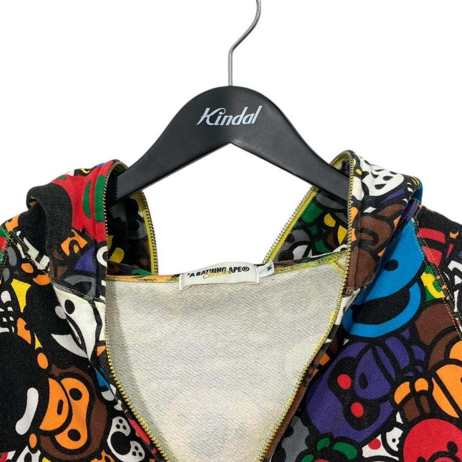 A BATHING APE（アベイシングエイプ） ジップパーカー マルチカラー