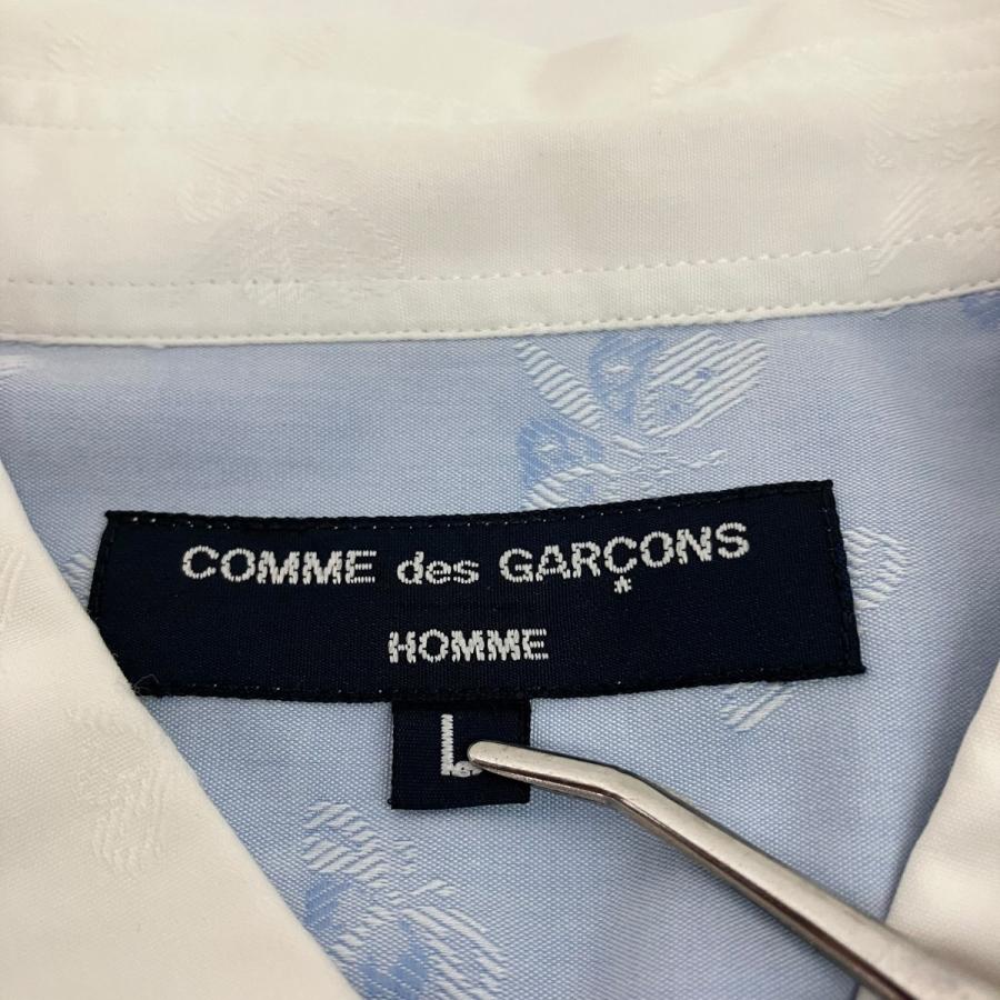 美品 COMME des GARCONS HOMME L 半袖 B.Dシャツ COMME des GARCONS HOMME コムデギャルソンオム 半袖シャツ HQ-B036