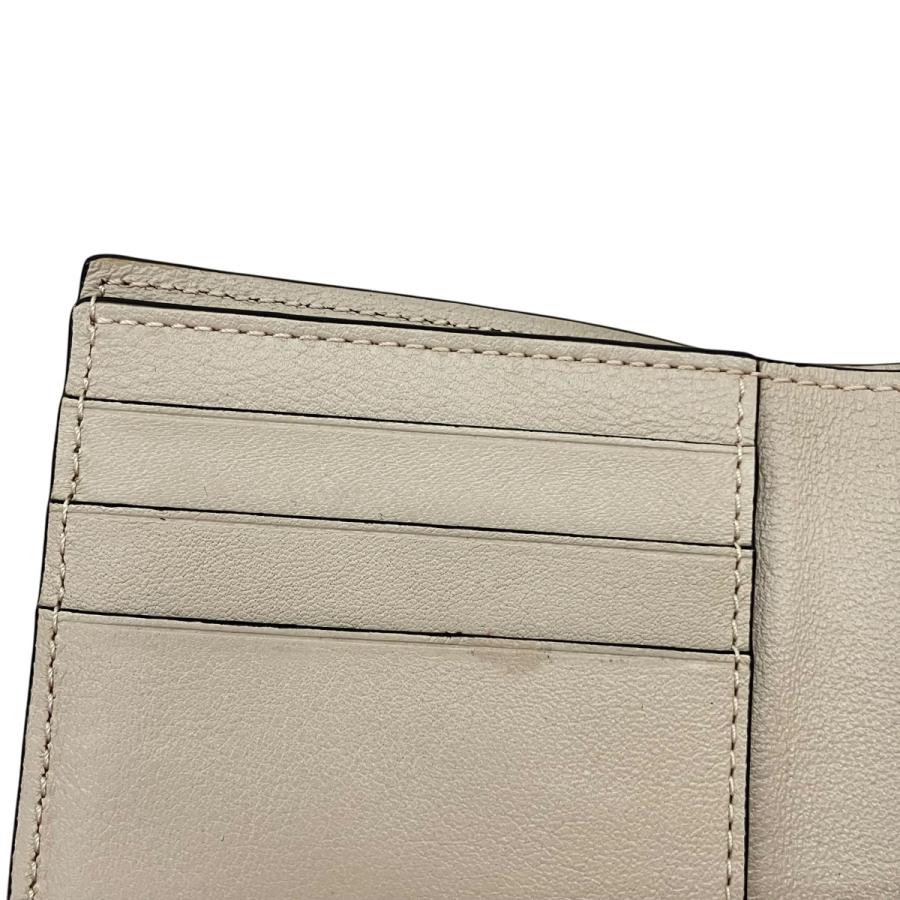 LOEWE（ロエベ） LOEWE 2つ折り財布 C660Z41X01 グリーン×ベージュ