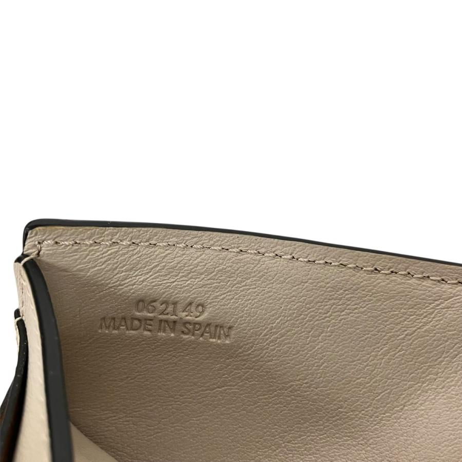 LOEWE（ロエベ） LOEWE 2つ折り財布 C660Z41X01 グリーン×ベージュ