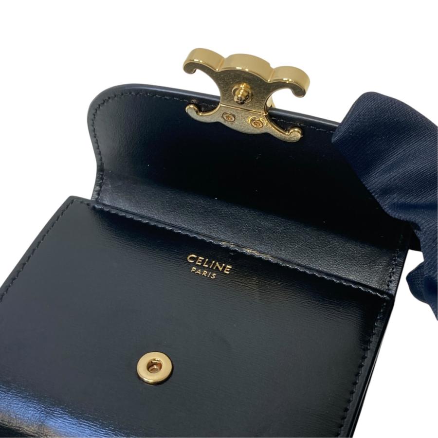 CELINE（セリーヌ） スモールフラップウォレット トリオンフ 財布