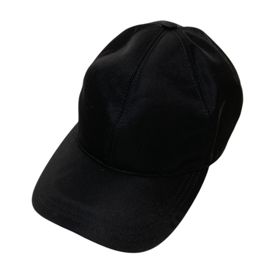(値引き)PRADA Re-Nylon ベースボールキャップブラック　L PRADA（プラダ） PRADA Re-Nylon ベースボール キャップ ブラック