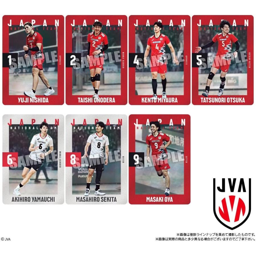 BANDAI（バンダイ） 〔10個セット〕JAPAN NATIONAL VOLLEYBALL TEAM