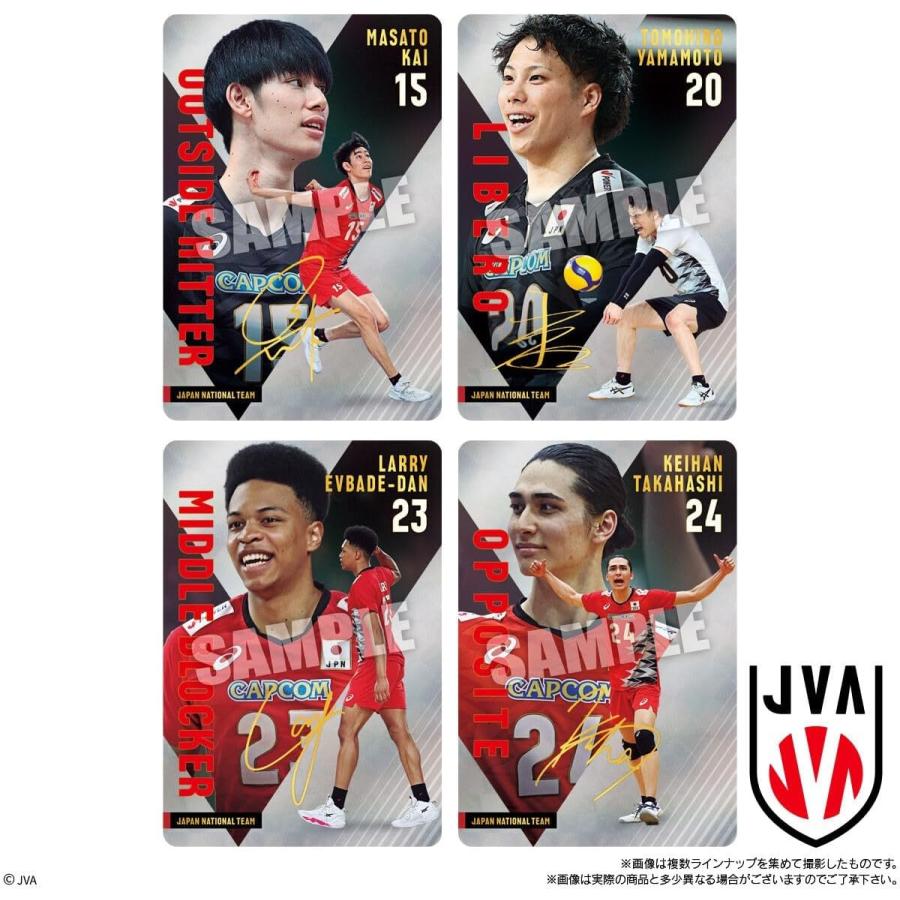 BANDAI（バンダイ） 〔10個セット〕JAPAN NATIONAL VOLLEYBALL TEAM