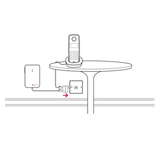 ベルマン FAX/電話の着信を感知し信号を送るマルチセンサ発信器 BE1431