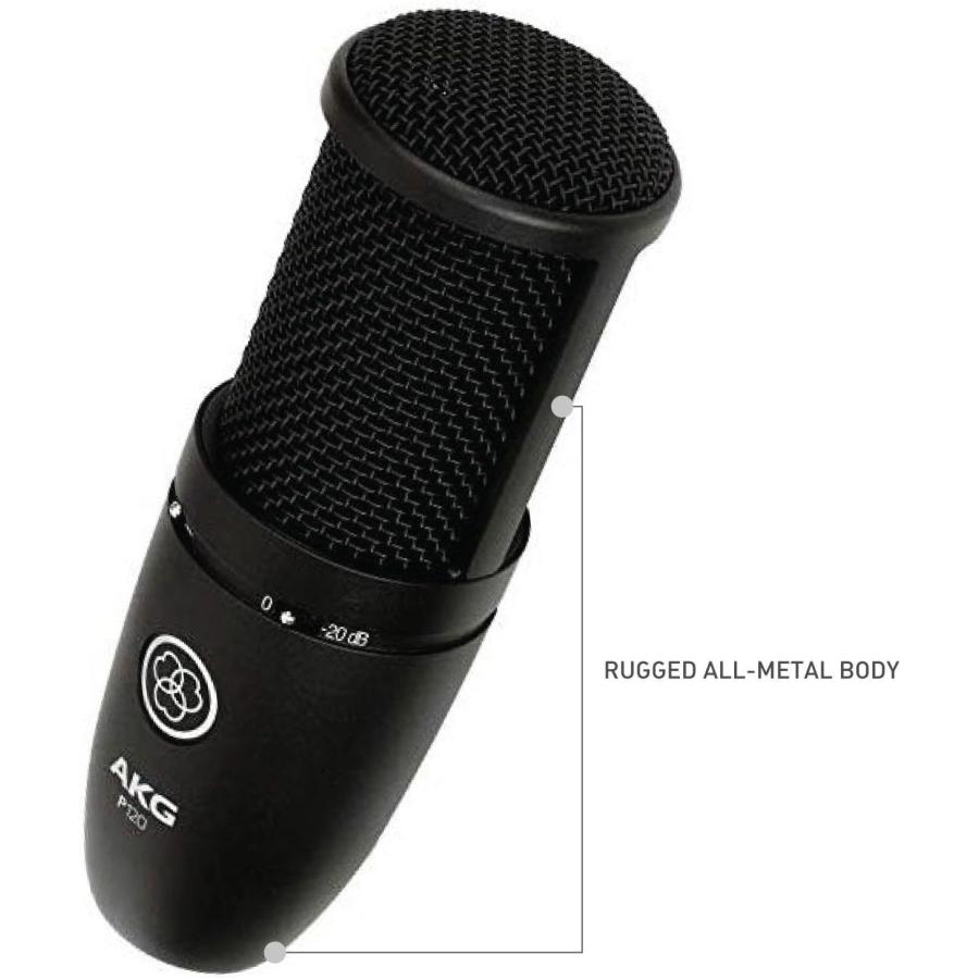 AKG P120 Project Studio Line コンデンサーマイクロフォン XLR 