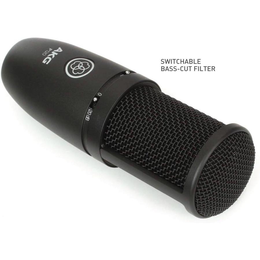 AKG P120 Project Studio Line コンデンサーマイクロフォン XLR 