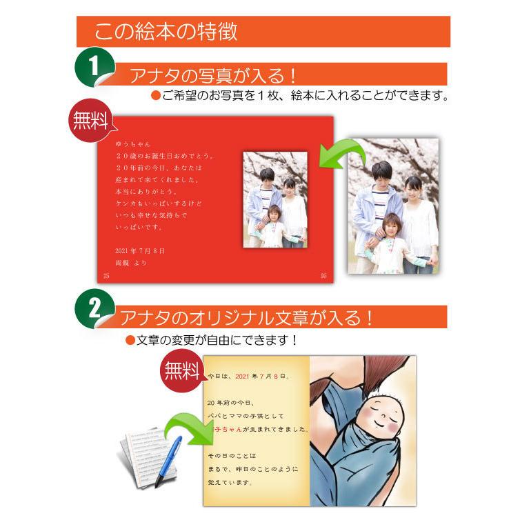 二十歳 プレゼント 娘 女の子 誕生日 親から サプライズ 名入れ 名前 成人祝い 世界にひとつ オリジナル絵本 歳の扉を開くあなたへ yr Dr Gr 記念de絵本ブックストア 通販 Yahoo ショッピング