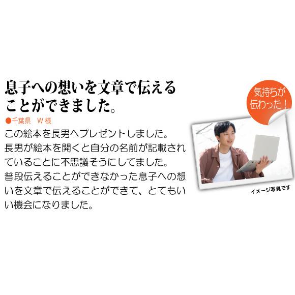 二十歳  誕生日プレゼント 絵本  息子 男 名入れ 18歳 人気 おすすめ サプライズ 世界にひとつ オリジナル絵本 The birthdayの画像