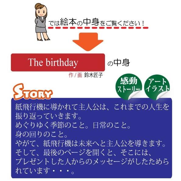 女子 誕生日 プレゼント 10代  絵本 娘 名入れ  バースディ ギフト 世界に一つ サプライズ おすすめ オリジナル絵本 The birthdayの画像