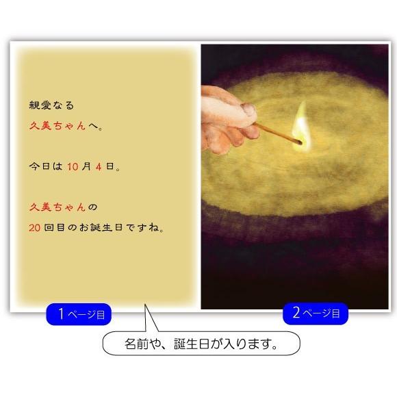 女子 誕生日 プレゼント 10代  絵本 娘 名入れ  バースディ ギフト 世界に一つ サプライズ おすすめ オリジナル絵本 The birthdayの画像