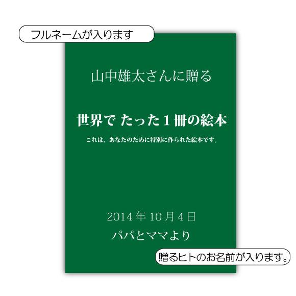 誕生日プレゼント 彼氏 男性 絵本 10代 20代 30代 名入れ サプライズ  名前入り メッセージ 世界に1冊 オリジナル絵本 お誕生日に贈る本 to Boysの画像