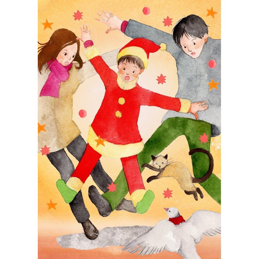 彼氏 クリスマスプレゼント  20代 絵本 メッセージ サプライズ  オリジナル絵本「サンタさんのおくりもの」_4