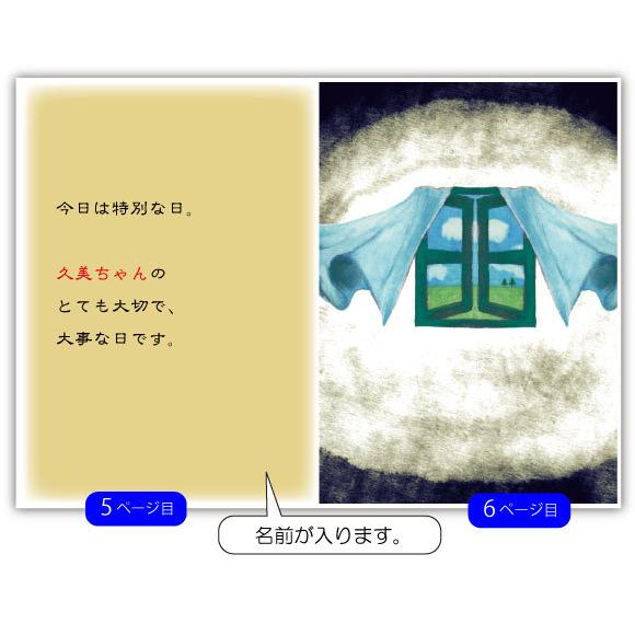 妻 嫁 誕生日プレゼント 絵本 30代 40代 人気 名入れ 名前入り サプライズ 世界にひとつ オリジナル絵本 The birthdayの画像