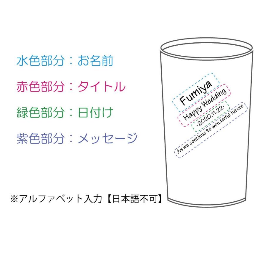 名入れ タンブラー ステンレスタンブラー ペア ゴールド シルバー シンプルでオシャレ ギフト 真空二重構造 セット