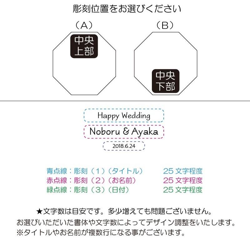 名入れ ギフト 八角形 ミラー 鏡 ヴィンテージ しあわせの鏡 8 Square