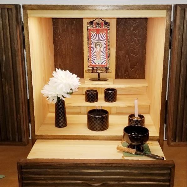 長崎の職人オリジナル仏壇「杜樹-トキ」（20号）手作り 日本製 お得な