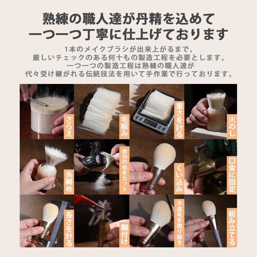 メイクブラシセット メイクブラシ ケース 化粧ブラシ セット 収納 携帯用 ポーチ プチプラ 入れ |  | 16