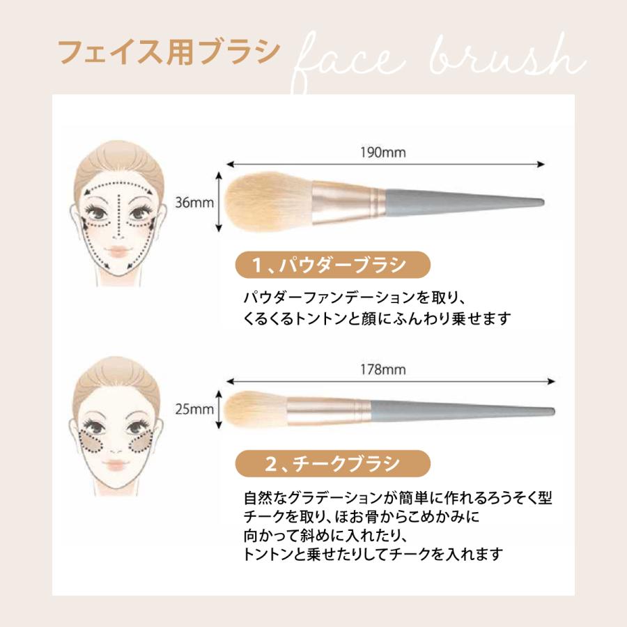 メイクブラシセット メイクブラシ ケース 化粧ブラシ セット 収納 携帯用 ポーチ プチプラ 入れ |  | 11