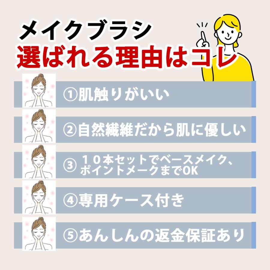 メイクブラシセット メイクブラシ ケース 化粧ブラシ セット 収納 携帯用 ポーチ プチプラ 入れ |  | 06