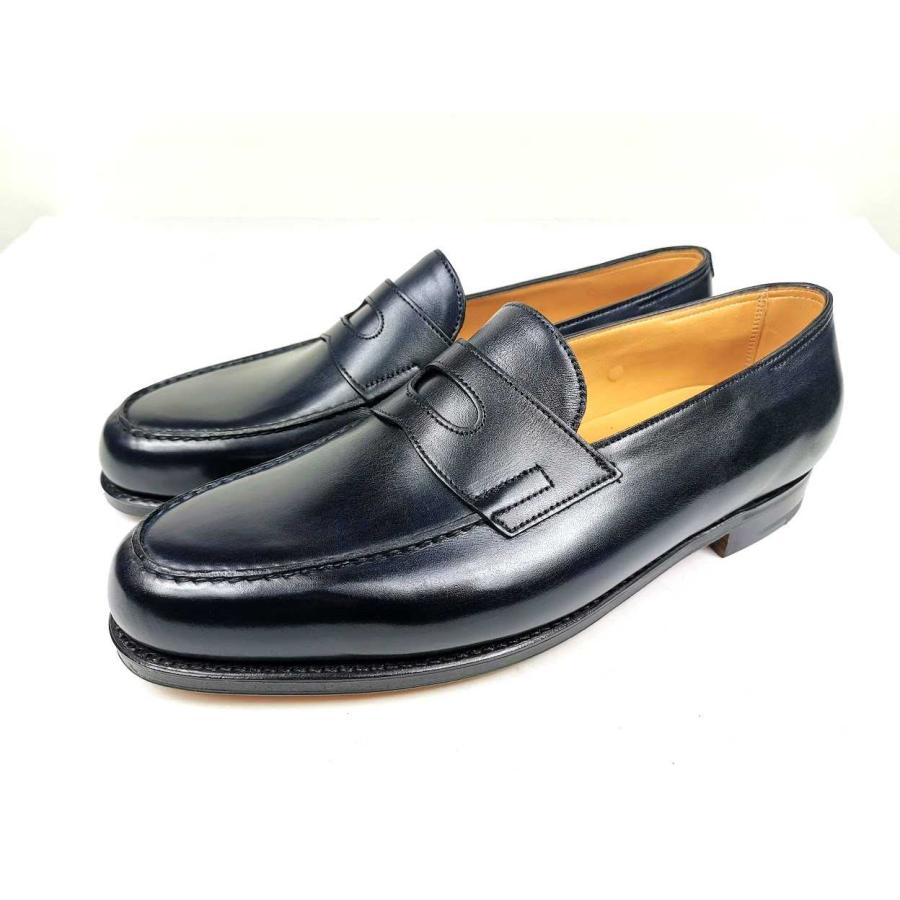JOHN LOBB ☆新品未使用☆ ジョンロブ ロペス LOPEZ ネイビー JOHN LOBB ☆新品未使用☆ ジョンロブ ロペス LOPEZ ネイビー