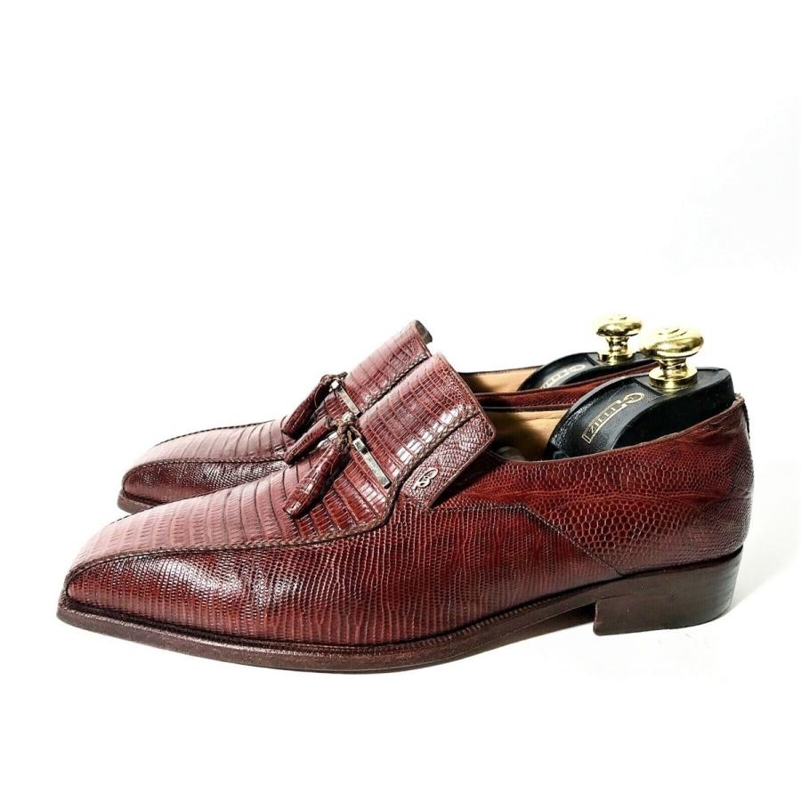 Brioni（ブリオーニ） ☆定価65万円超・極上品☆ 極上リザードレザー