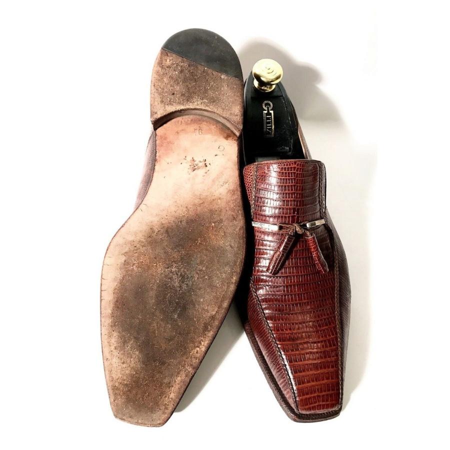 Brioni ☆定価65万円超・極上品☆ ブリオーニ BRIONI 極上リザード 