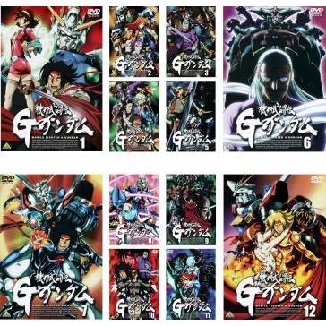 機動武闘伝 Gガンダム 全12枚 第1話〜第49話▽レンタル用 全巻セット